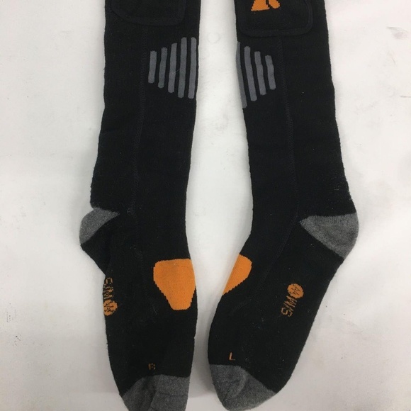ACTION HEAT AA BATTERY PREMIUM WOOL BLEND SOCKS UNISEX S/M IOB - Picture 3 of 5